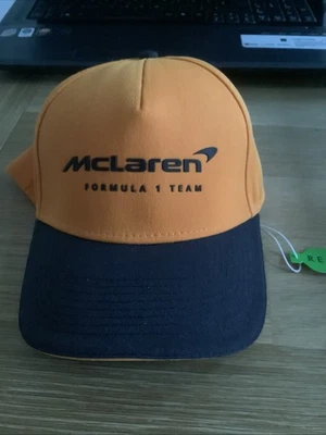 Mclaren x OKX formula 1 Team Cap Hat Orange Motorsport Car RARE official - Bild 1 von 3