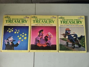 1983 The Sesame Street Treasury Volume 12 13 14 Books - Bild 1 von 2