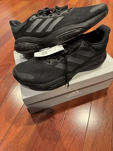 Adidas Solar Glide 5 Black Carbon Men's Running GX5468 Size 11.5 (Ultraboost) - Picture 1 of 9