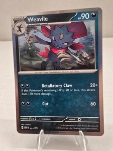 Tarjeta Pokémon Juego de Cartas Coleccionables Weavile 021 Llamas Fantasmales Estrella Negra Promo Como Nueva/Casi Como Nueva - Imagen 1 de 3