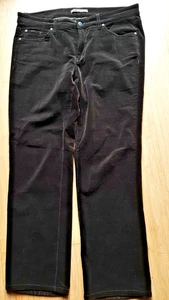 👖👖👖 Dunkelbraune Samthose Nora Straight Größe 46 👖👖👖Winterhose - Bild 1 von 6