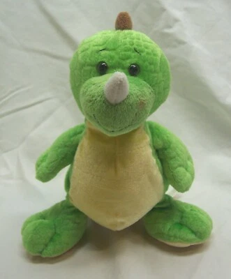 Ganz Webkinz BRIGHT GREEN KEY LIME DINO DINOSAUR 8" Plush Stuffed Animal Toy - Image 1 of 4