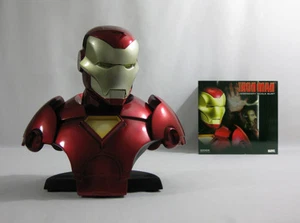 2007 Marvel Sideshow ✧ IRON MAN ✧ Legendary 1:2 Scale Bust nr MIB V84 - Picture 1 of 11