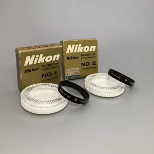 Nikon 52mm Close Up Attachment Lenses, No. 1 & No. 2 - Picture 1 of 5