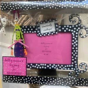 NIB DOLLY MAMA'S PICTURE FRAME “DOMESTICALLY CHALLENGED” BY JOEY FOR SILVESTRI - Picture 1 of 6