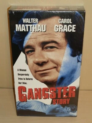 Gangster Story (VHS 1959) Walter Matthau & Carol Grace - New & Sealed! Foto 1 de 2