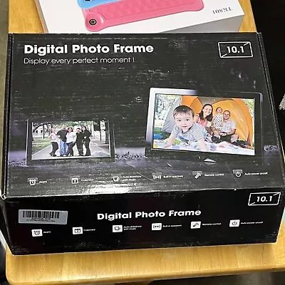 Digital Photo Frame 10.1” With Remote Control 1280x800 Pixels • 39.99$