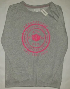 Aeropostale Women's Size M White Grey 87' Sweater NYC New With Tags - Picture 1 of 3