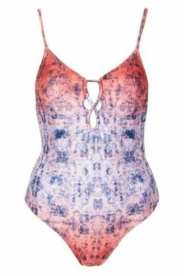Topshop Ombré Geo One-Piece Swimsuit US 8 $60 - Image 1 of 4