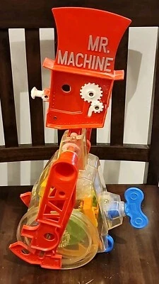 Silbatos Mr Machine de IDEAL Toys 1977 funciona de colección Foto 1 de 4