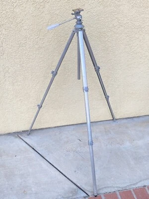 Vintage Compact Aluminum Tripod  - Image 1 of 4
