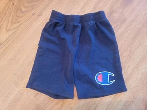 Champion Navy Stretchy Cotton Athletic Shorts Boys Sizze 4T - Picture 1 of 1