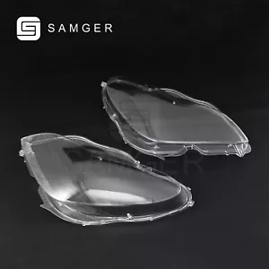 Fit Für Benz W219 CLS 06-11 L+R Scheinwerferglas Abdeckung Streuscheibe Linse - Bild 1 von 10