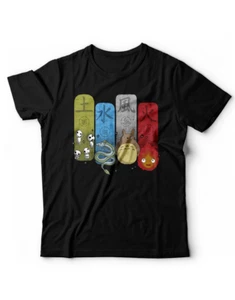 Miyazaki Totoro Studio Ghibli T-Shirt Zauberstadt Wanderschloss Howl - Bild 1 von 3