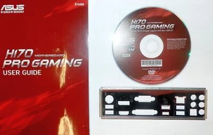 ASUS H170 Pro Gaming - Handbuch - Blende - Treiber CD #307232 - Afbeelding 1 van 1