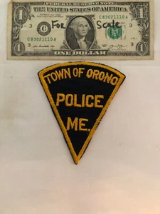 Rare Orono Maine Police Patch Un-sewn Great Condition - Picture 1 of 3