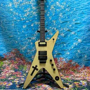 TOP Electric Guitar tremolo bridge Zebra pickup Rose Wood fingerboard 22 frets - Picture 1 of 8