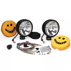 KC 238 6" Daylighter Halogen Pair Pack System Black Off-Road Lights Spot Beam - Bild 1 von 17