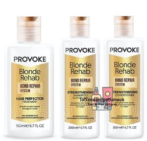 Provoke Blond Reha Bond Reparatur Perfektor Behandlung, Shampoo UND Conditioner