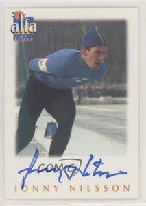 1997 Alfabilder Alfa Stars Auto /2000 Jonny Nilsson #58 Auto