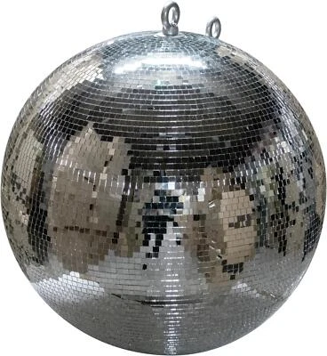 FXLab Professional Silver Mirror Ball 750mm 75cm Pro DJ Event Lighting - Image 1 of 4