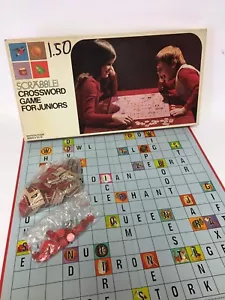 Vintage Scrabble Crossword for Juniors 1975 Selchow & Righter Edition 4 No. 18 - Picture 1 of 6