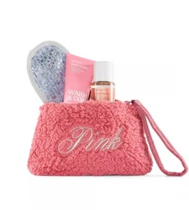 Victoria's Secret PINK Warm & Cozy Mist Fleece Bag Gift Set - Picture 1 of 7