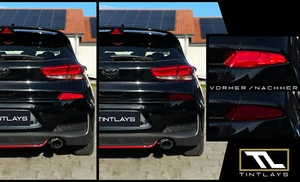 TINTLAYS passend für HYUNDAI i30 i30N Reflektoren Folie Folienset Sticker  - Afbeelding 1 van 4