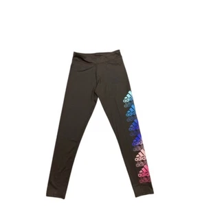 Adidas Girls Leggings M 10/12 - Picture 1 of 3