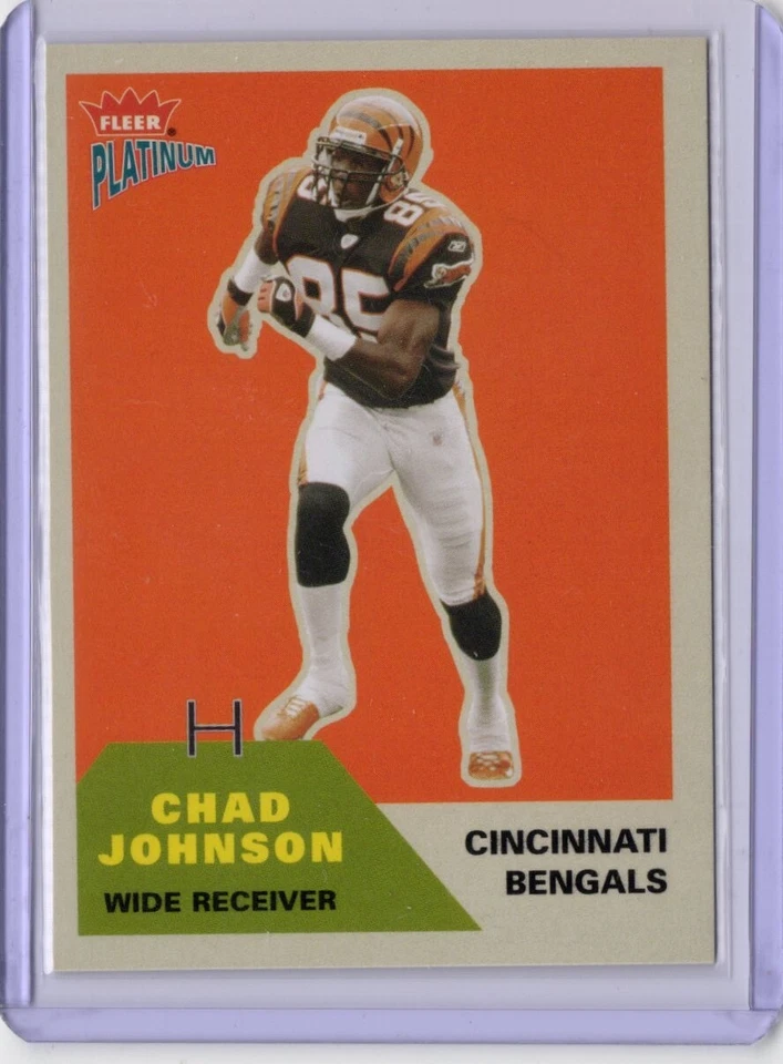 2002 Fleer Platinum - Chad Johnson #75 - Image 1 of 2