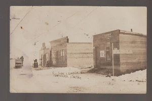 Forward SK CANADA RPPC 1910 MAIN STREET Stores nr Weyburn Ogema GHOST TOWN!! - Picture 1 of 3