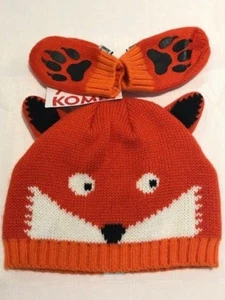NEW BABY TODDLER CARTER'S KOMBI BEANIE KNIT HAT & MITTEN SET 0-6 & 6-24 mths NWT - Picture 1 of 3