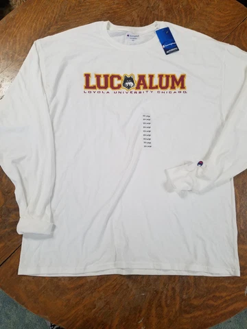 Loyola University Chicago Long Sleeve Shirt 2XL NWT Cover