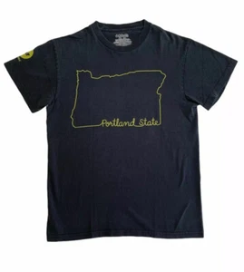 ⭐⭐T-shirt nera vintage Columbia ""Portland State"" stampa grafica - piccola uomo⭐⭐ - Foto 1 di 8
