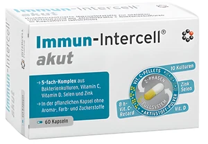 Intercell Immun-Intercell® Akut Immunität Probiotika 60 Kapseln