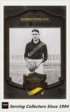 Richmond HOF & Immortals Collector Card Set Hall Of Fame #37 JOE MURDOCH