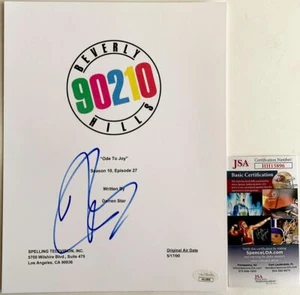Jason Priestley Signed Beverly Hills 90210 Ode To Joy Script Cover JSA COA - Picture 1 of 1