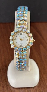 Vintage Renaissance Aurora Borealis Rhinestone Ladies Watch - Picture 1 of 4