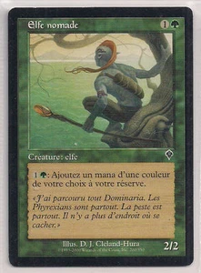 MTG Magic INV - (2x) Nomadic Elf/Elfe nomade, French/VF - Picture 1 of 1