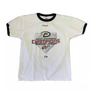 T-shirt grande uomo Arizona Diamondbacks 2007 NLDS West Division Champions - Foto 1 di 9