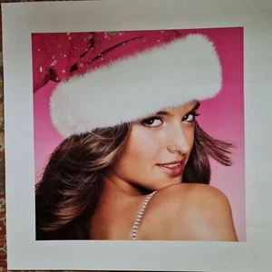 Alessandra Ambrosio Authentic Victoria Secret Poster 34”x34” Heavy Paper Damaged - Picture 1 of 3