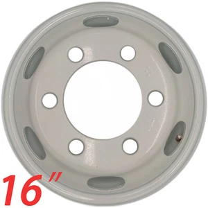 16" White Steel Wheel for ISUZU NPR NPR-HD NQR 95-25 OEM Quality Replacement Rim - Picture 1 of 6