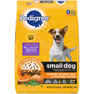 Pedigree Complete Nutrition Chicken, Rice & Vegetable Flavor Dry Dog Food for Sm
