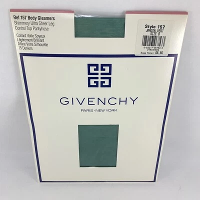 Pantimedias Givenchy Jardín Vert Verde Brillo Cuerpo Estilo 157 Talla B Foto 1 de 3