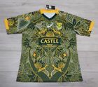 NEW - South Africa Springboks Sevens 7s Rugby Shirt 2018 Asics Mandela Jersey XL