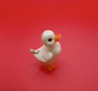 Tomy Windup Toy Duck 1977 Miniature Duckling Orange White Singapore Collectors