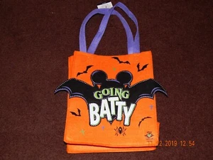 DISNEY CRUISE LINE HALLOWEEN CANDY BAG HALLOWEEN ON THE HIGH SEAS GOING BATTY - Picture 1 of 7