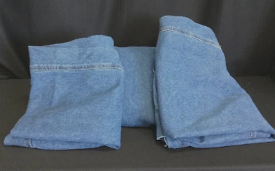 Pottery Barn Basic Sofa Sectional LEFT ARM CHAIR Denim Blue SLIPCOVER ONLY - Image 1 of 2