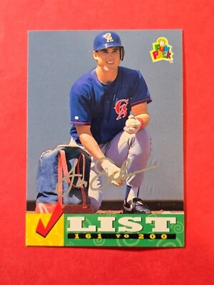 1994 Fun Pack #239 Tim Salmon CL (Checklist), cd1 - Image 1 of 3