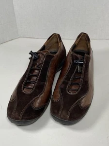 Paul Green Munchen Womens Brown Leather Loafers Size 6.5 UK 8.5 US - Picture 1 of 13